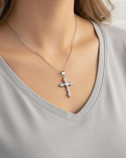 Silver cross Image 3