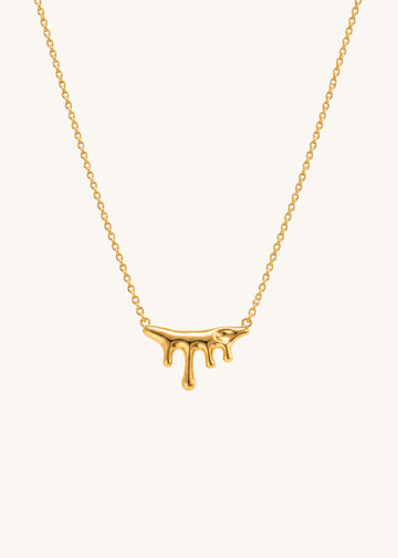 Melted gold